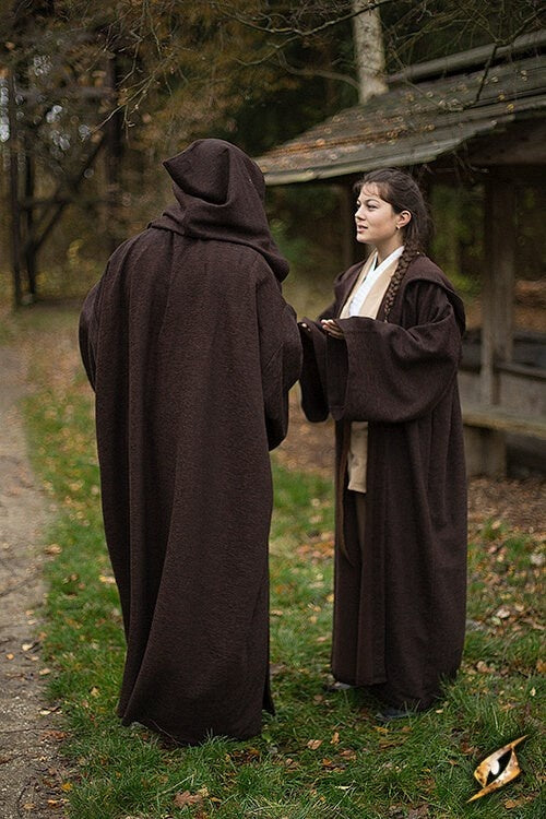 Medieval robe Osgar, brown
