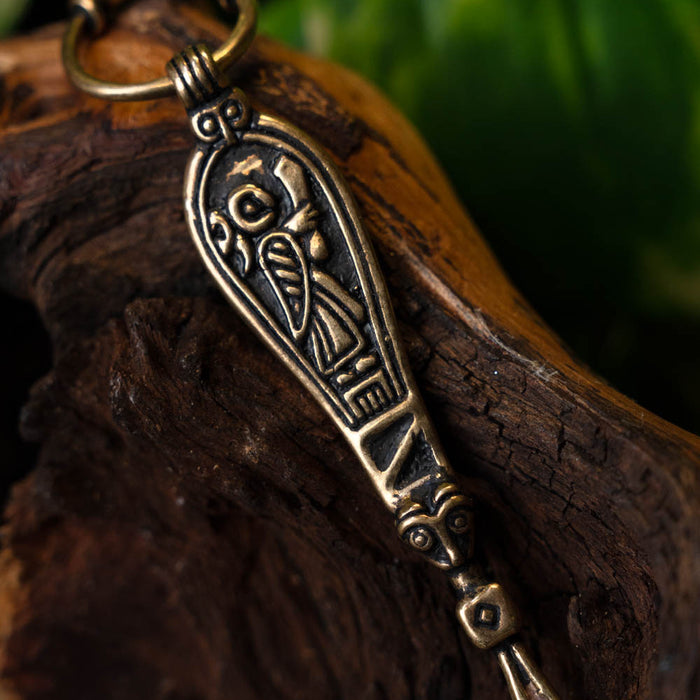 Birka Viking ear spoon, grave 660