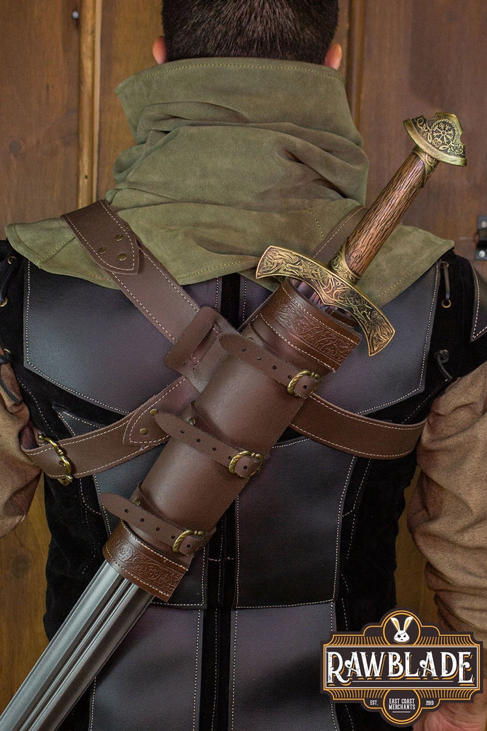 Astrid Back Scabbard - Brown