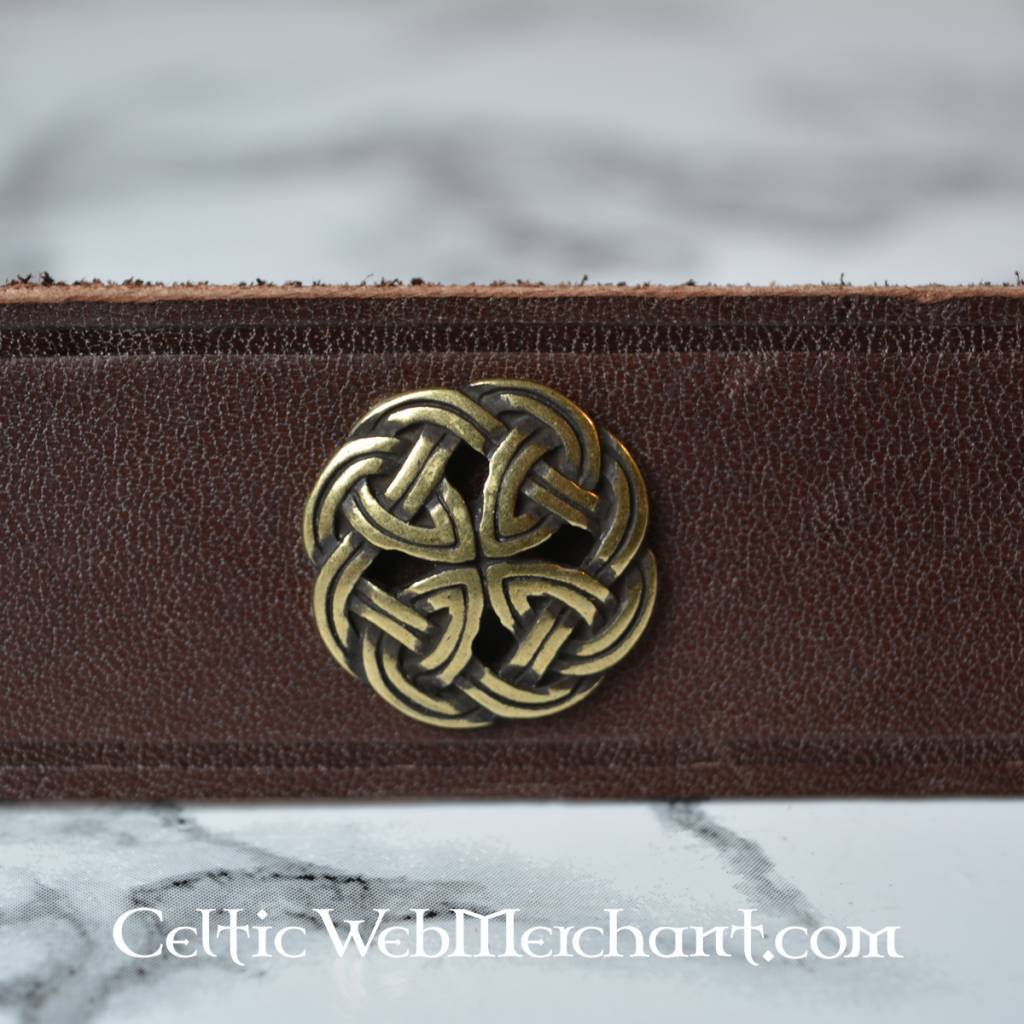 Ringerike Viking belt deluxe, 165 cm, brown