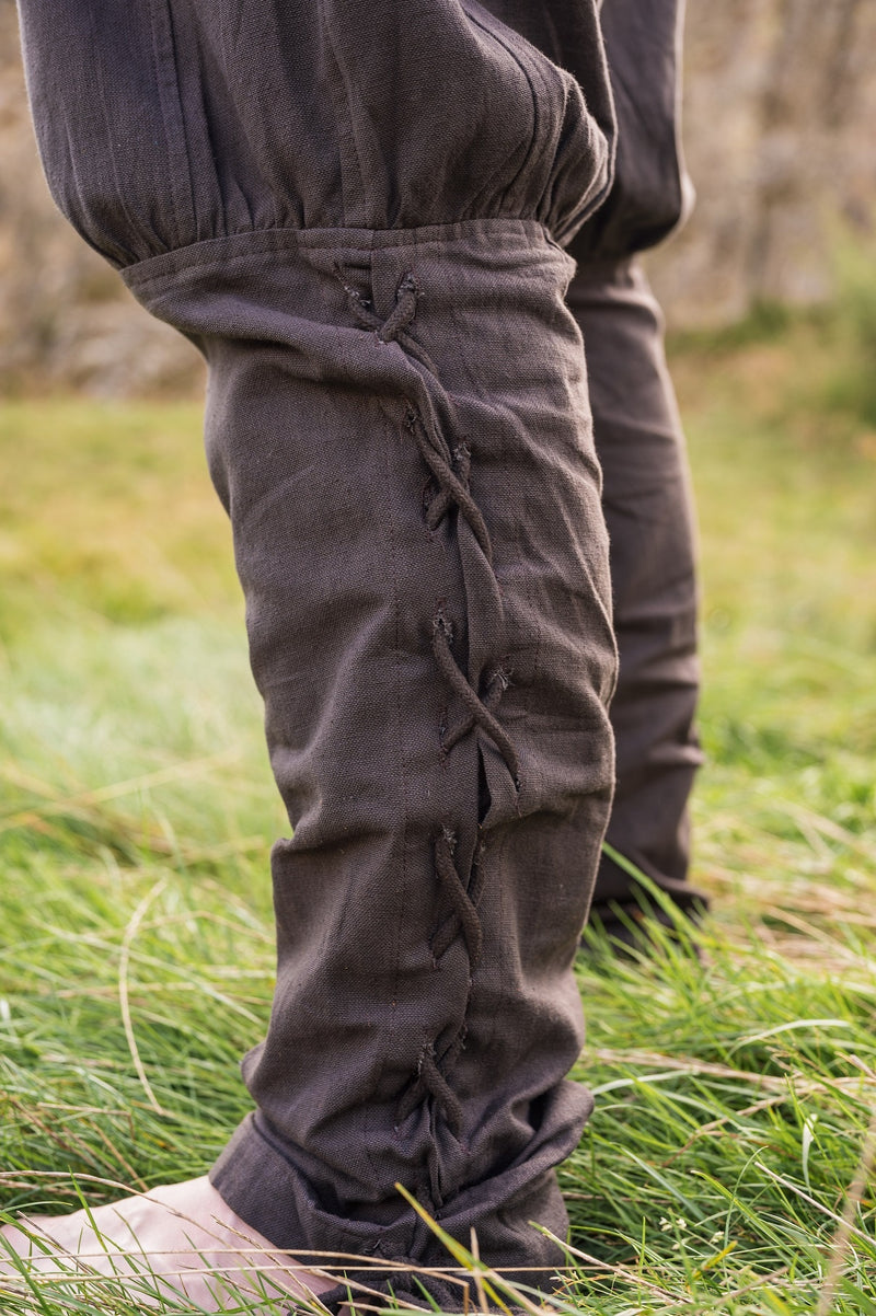 Spodnie wikińskie Dublin, brązowe