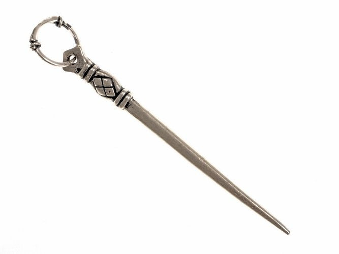 Pick Birka, silvered