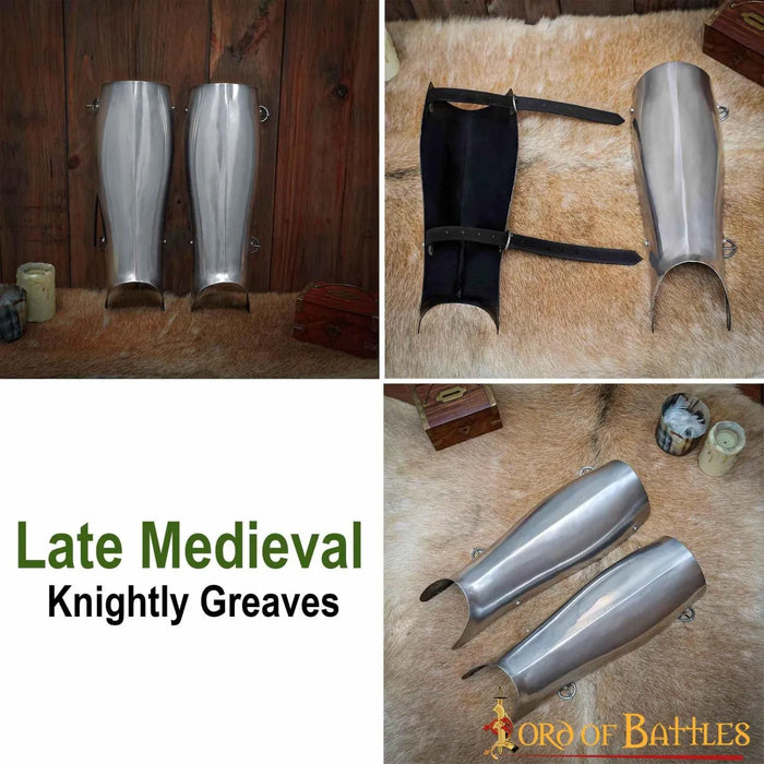 Late Medieval greaves, 1.6 mm