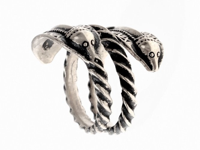 Germanic Ring Naustdal, silvered bronze