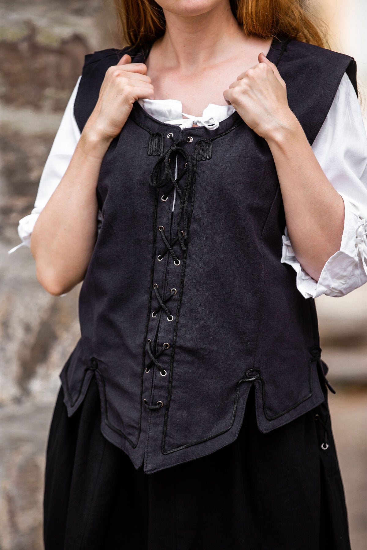 16th century doublet Christine black