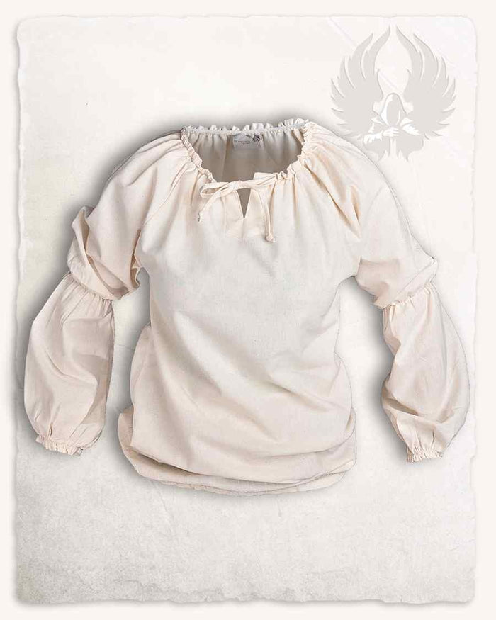 Baroque blouse Kara, natural