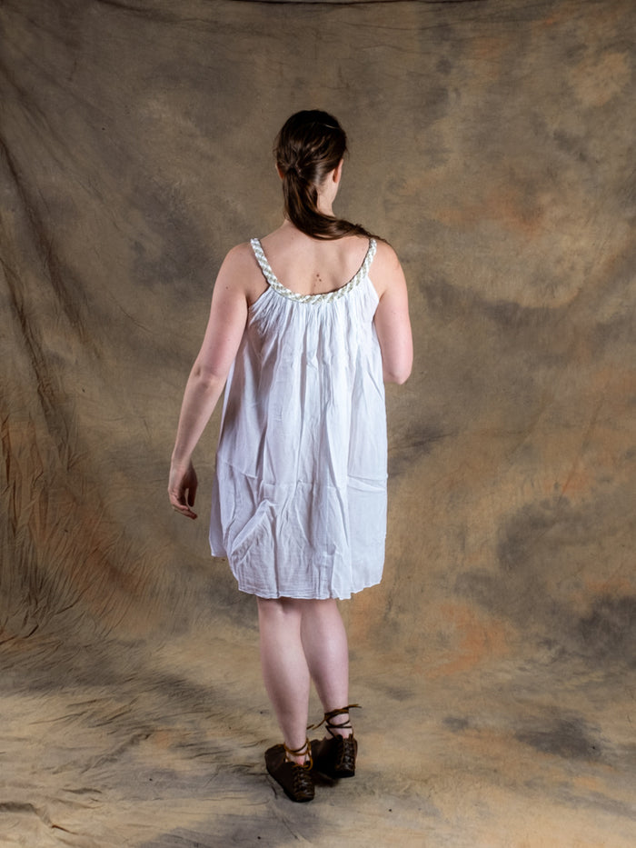 Goddess Dress Artemis, short, white