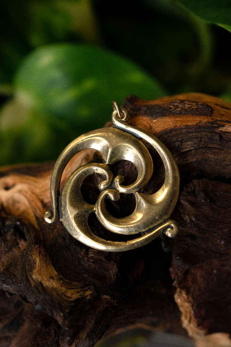 Gallo-Roman solar amulet, bronze