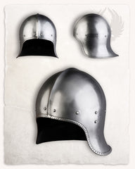 Sallet helmet Franz, 1.2 mm