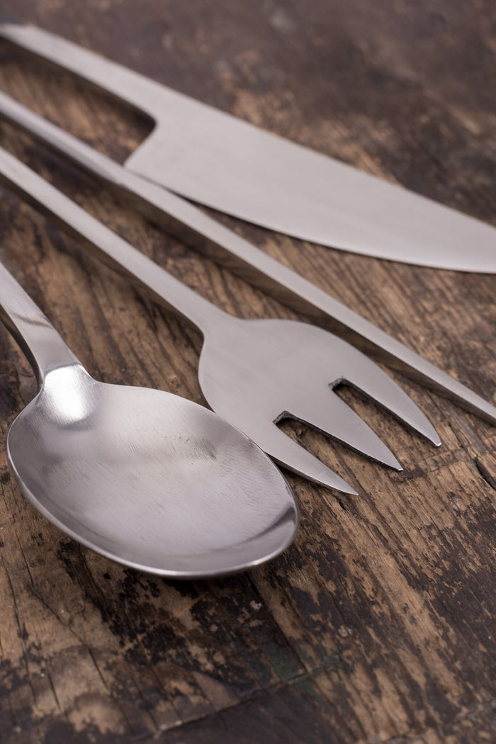 Medieval cutlery set stainless steel