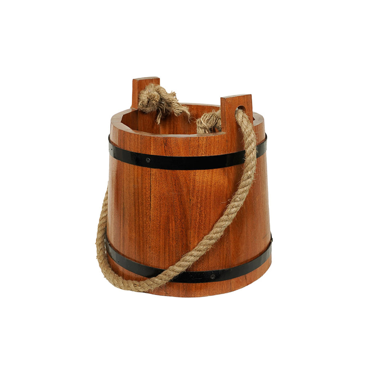 Medieval wooden bucket