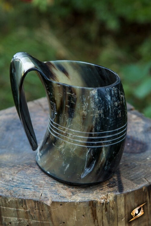 Bicchiere in corno Shetland, chiaro, 500–650 ml