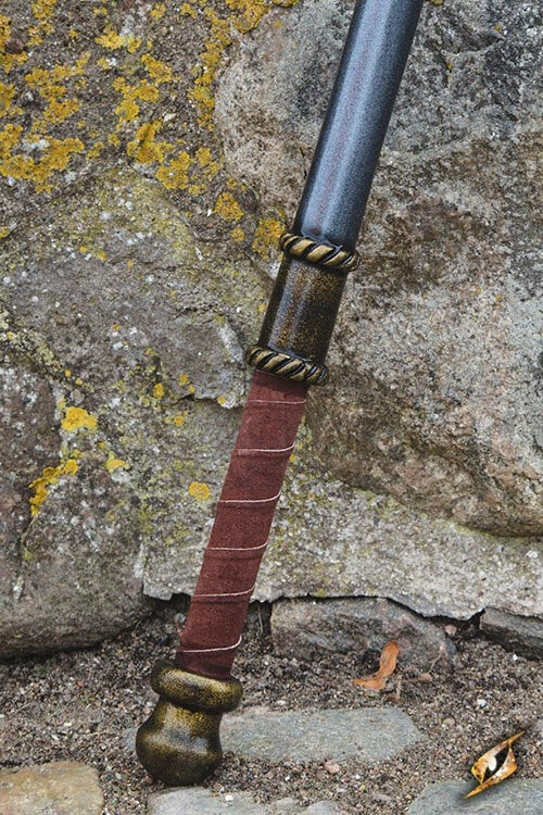 LARP mace fleur de lys