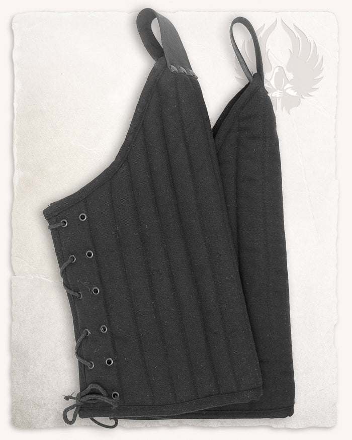 Gambeson cuisses, thigh armour, Leopold black