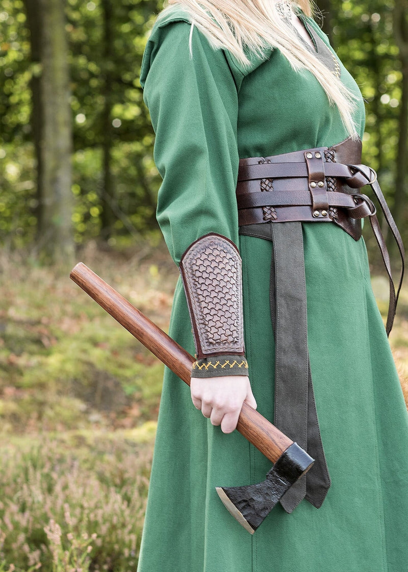 Abito vichingo Helga, verde