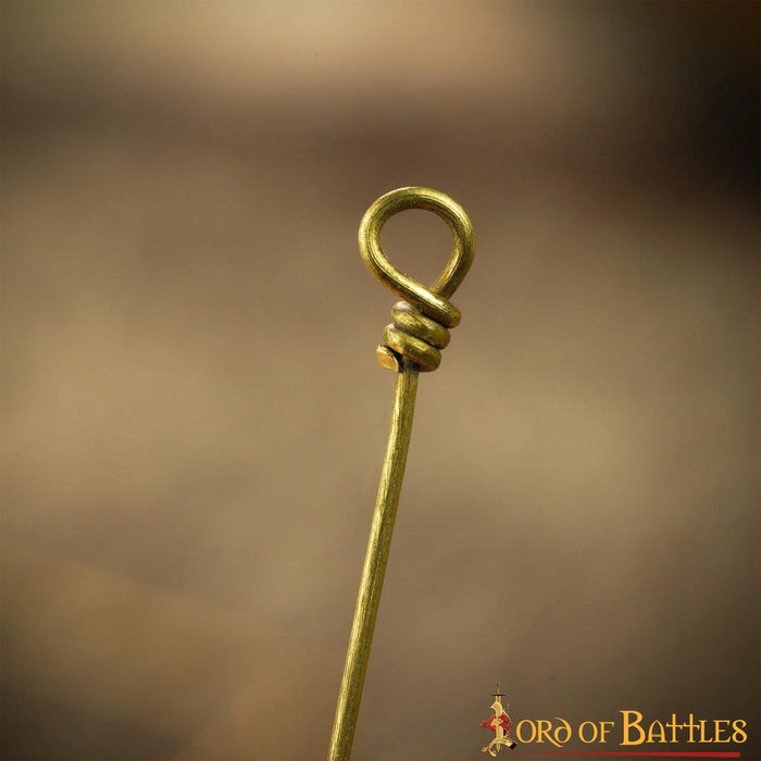 Pins, six pieces, bronze