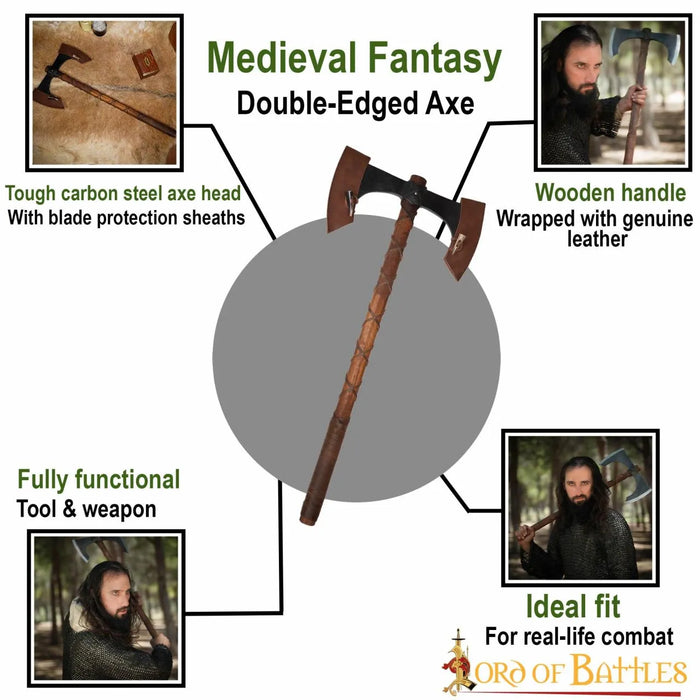 Double axe, semi-sharp