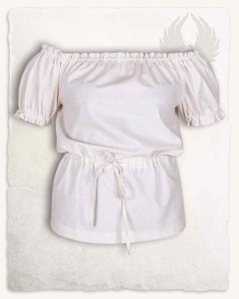 Carmen piratbluse, natur