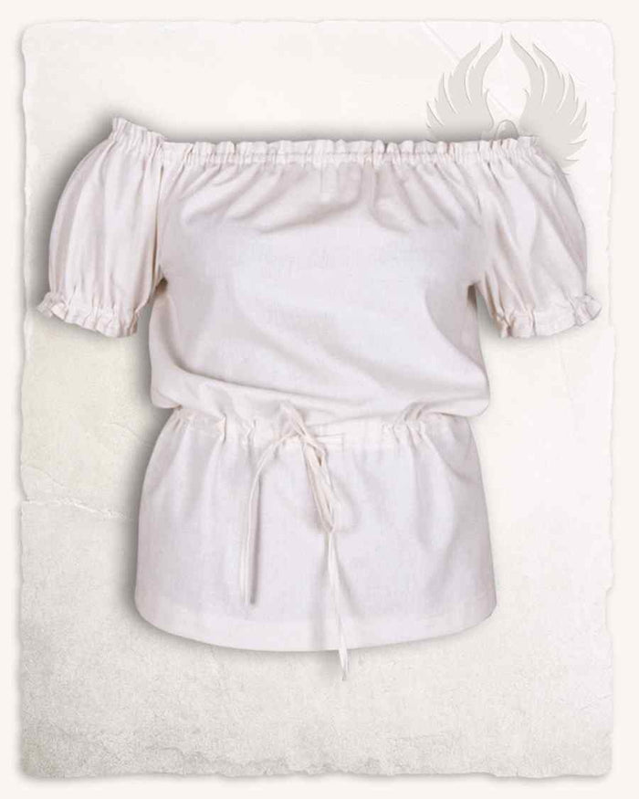 Carmen Pirate Blouse, Natural