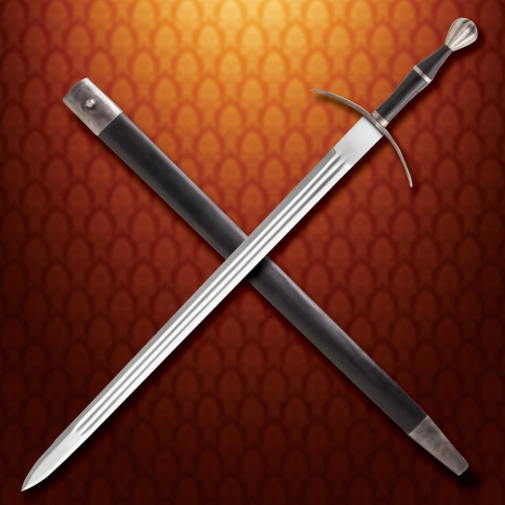 Medieval bastard sword Battle of Bosworth, semi-sharp