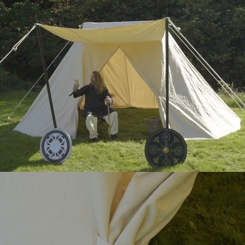 Saxon Tent 4 x 6 metres, 425 gsm 