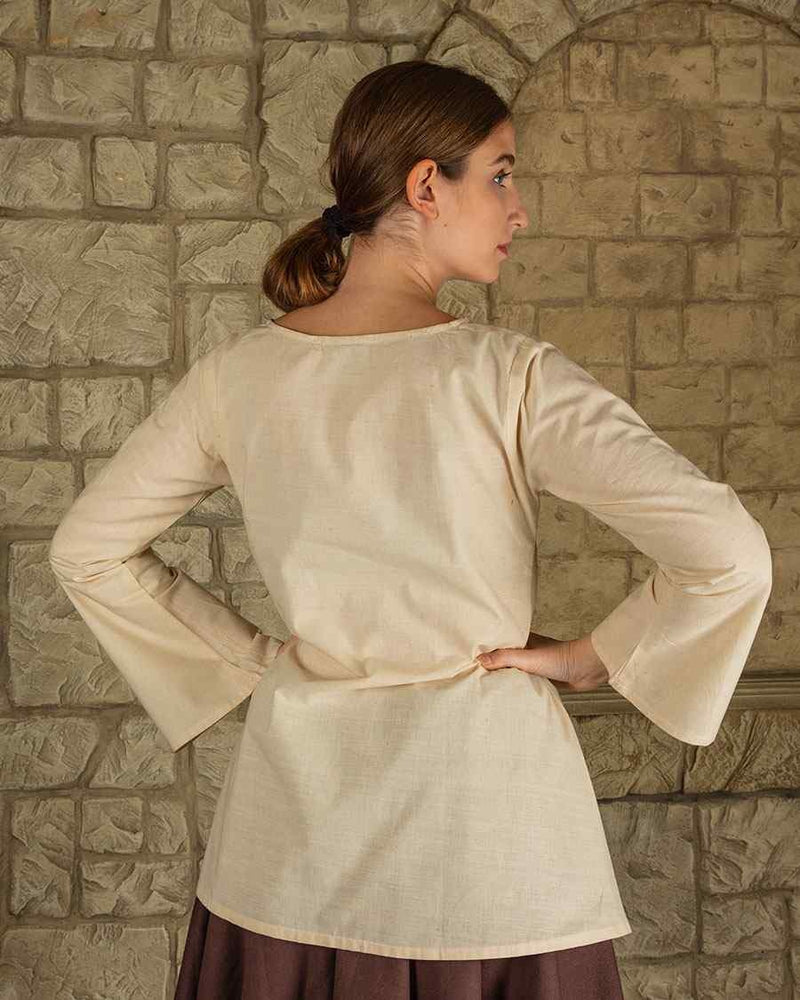 Blouse Valerie, cotton, natural