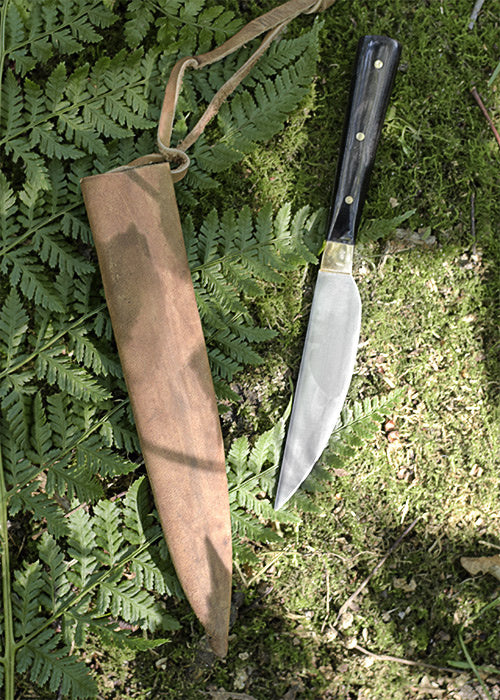 Medieval eating knife 15-16th century, stainless steel
