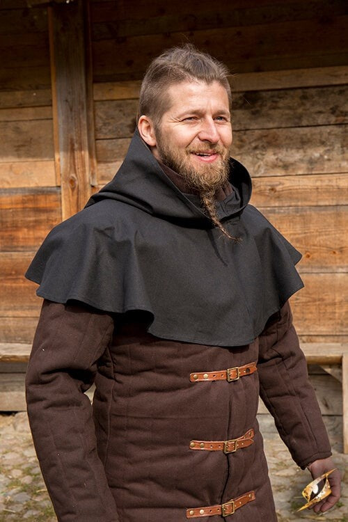 Medieval chaperon Walt, black