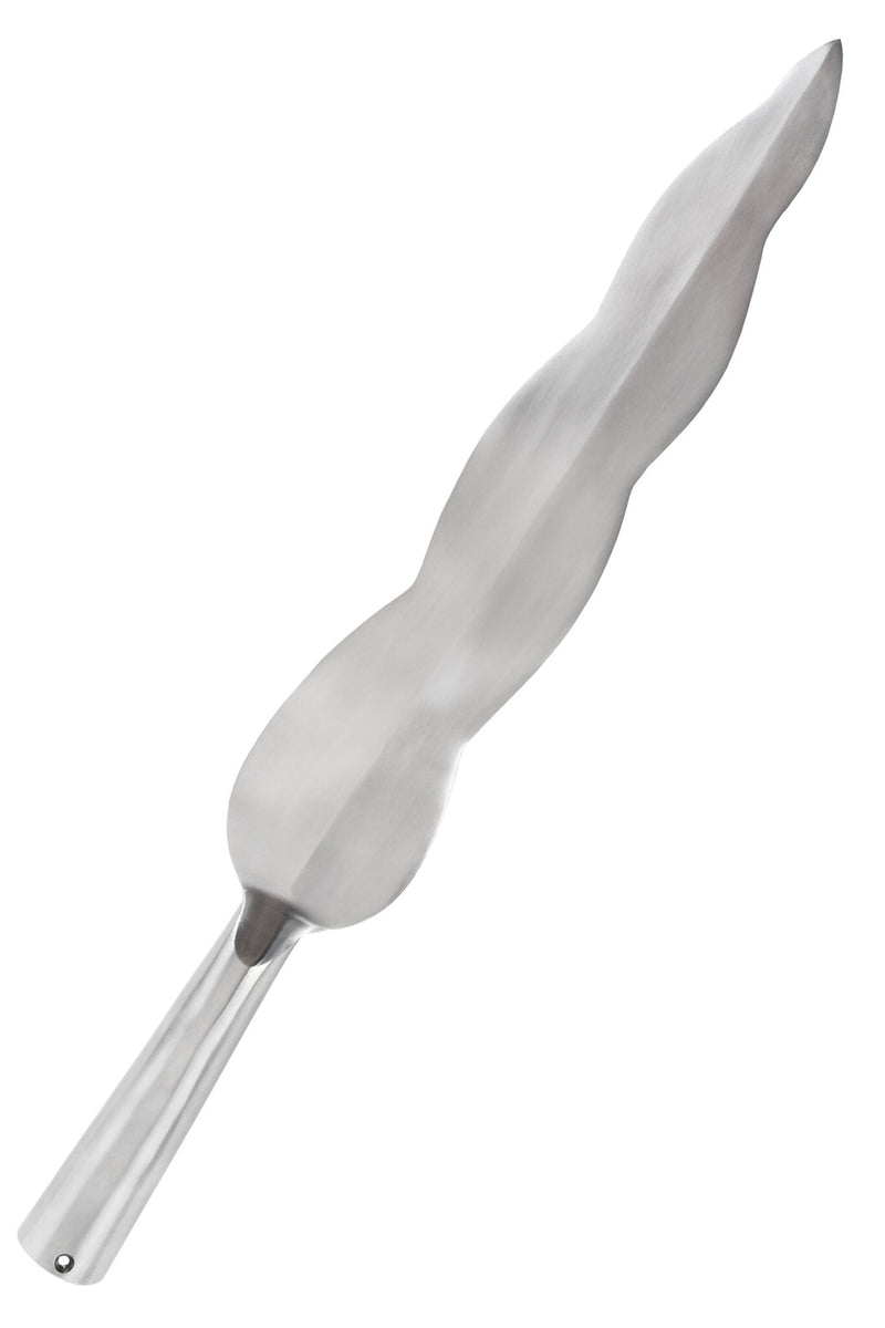 Punta de lanza celta La Tène, semi-afilada