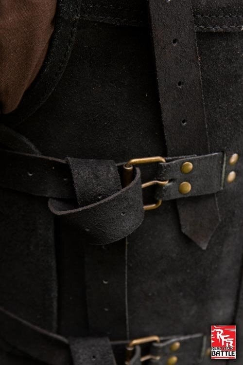 RFB Leather Viking Armour, Black