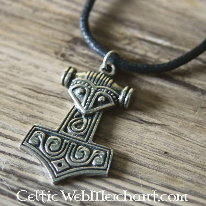 Thor's hammer necklace Schonen, pewter