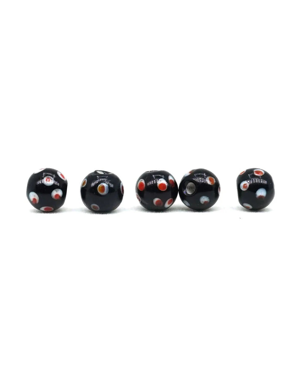 Viking glass beads, Öland, 5 pieces