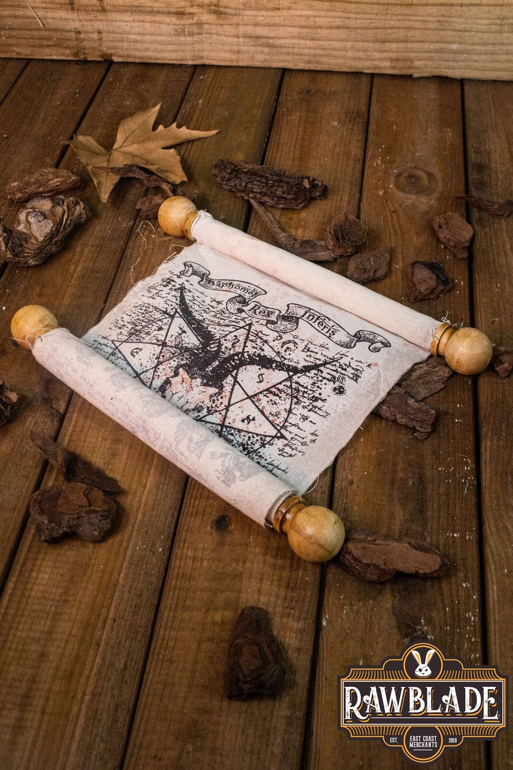 Summoner Scroll with Leather Strap