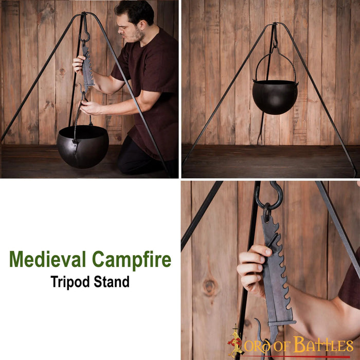 Medieval tripod 120 cm