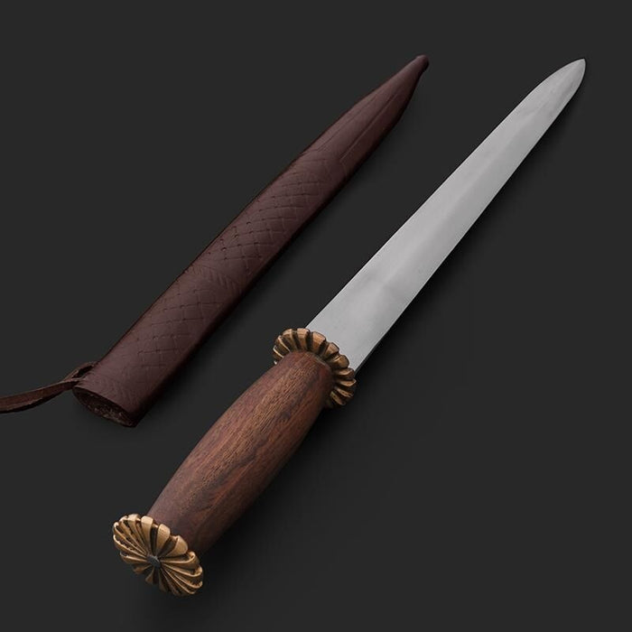 13th-14th century roundel dagger, semi-sharp