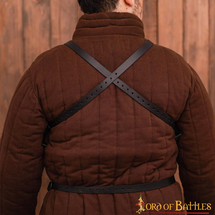 15th century breastplate, black, 1.6 mm