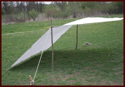 Tarpaulin 4 x 4 m 250 g/m²