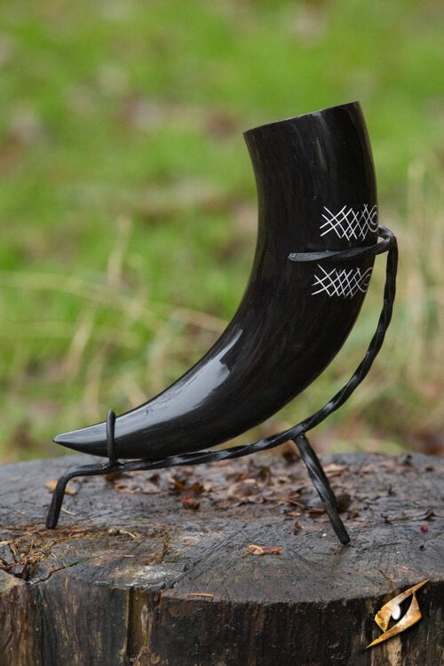 Drinking horn Druid 0,5L, light