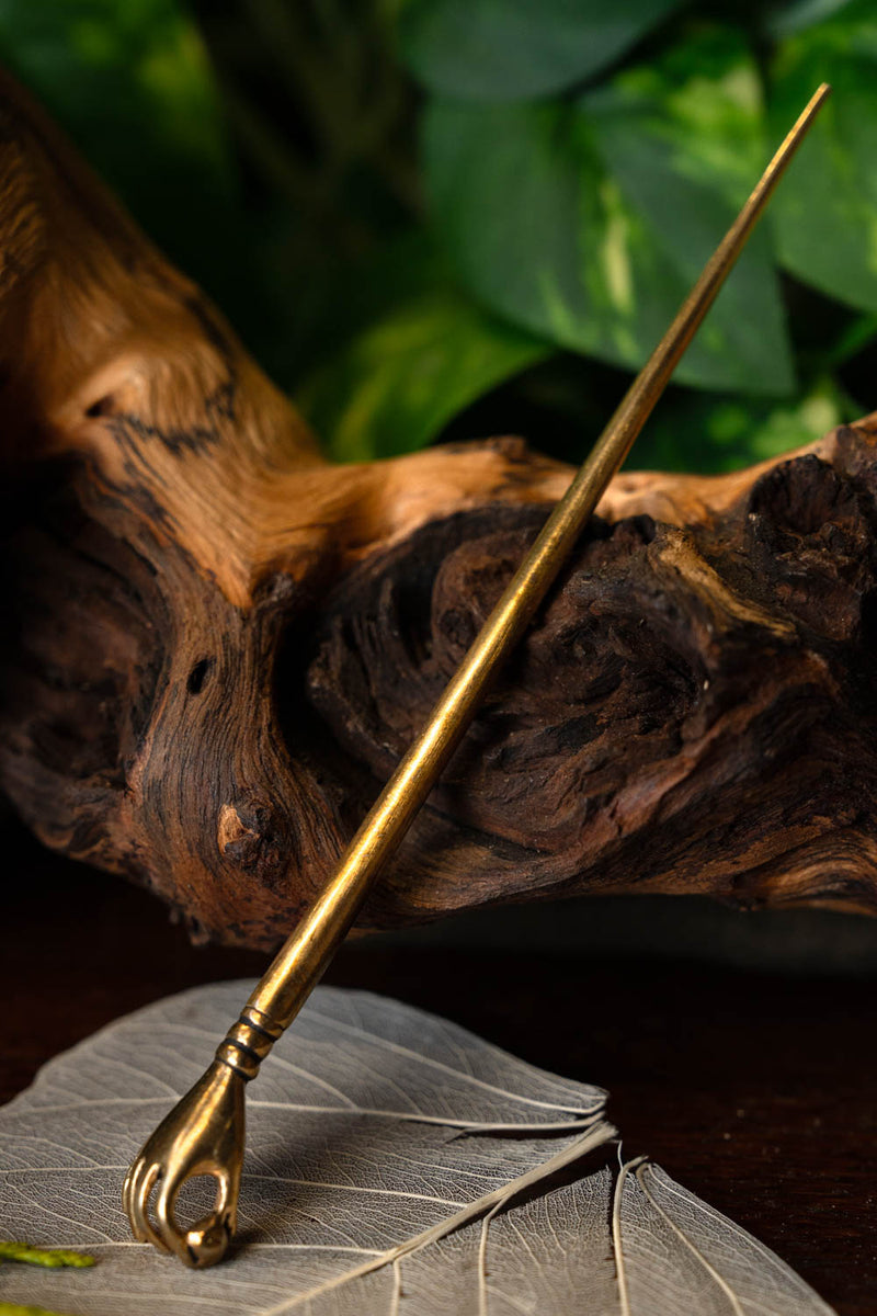 Romersk hårnål Silchester, brons