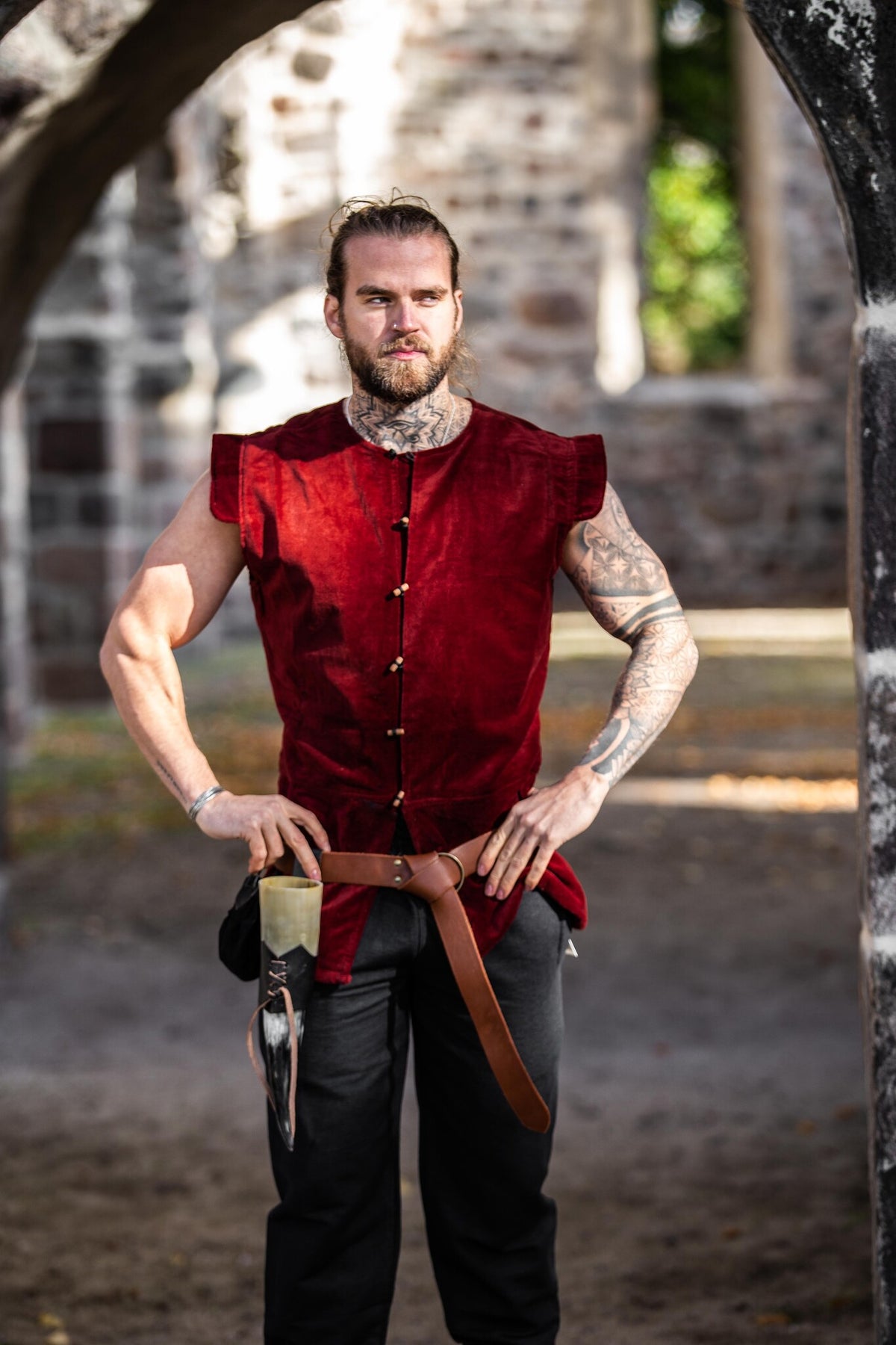 16th century doublet Sea Beggars / Watergeuzen, red