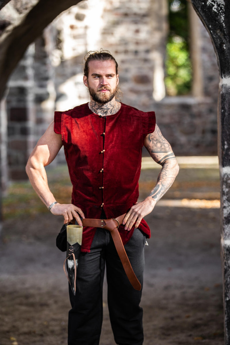 Sent 1500 tals dubbelknäppt jacka Watergeuzen, röd