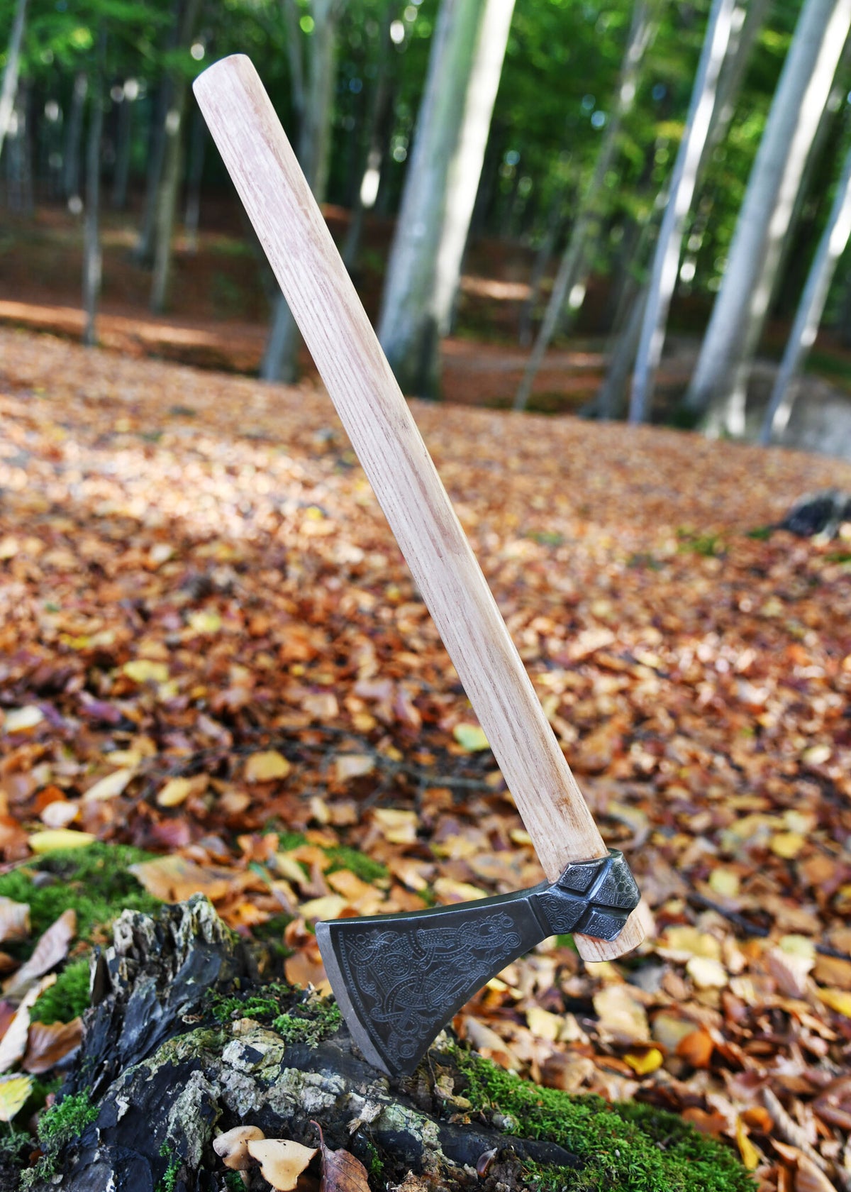 Viking Mammen axe, semi-sharp