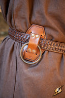 LARP sword holder with ring, brown