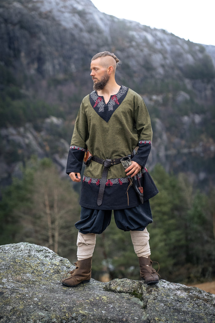 Viking Tunic Haakon, olive green