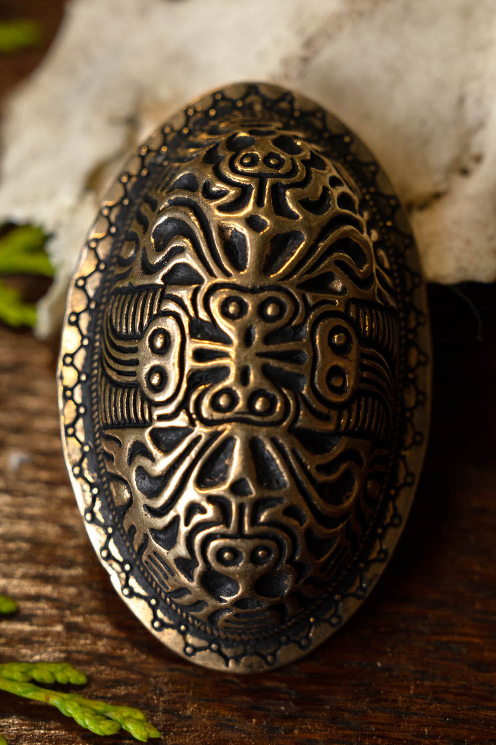 Viking tortoise brooch Finland, bronze, price per piece
