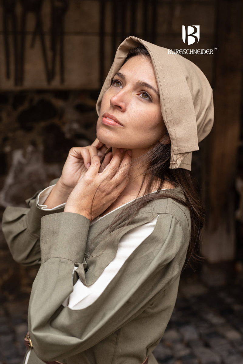 Middelalderligt kyse Helga, sand