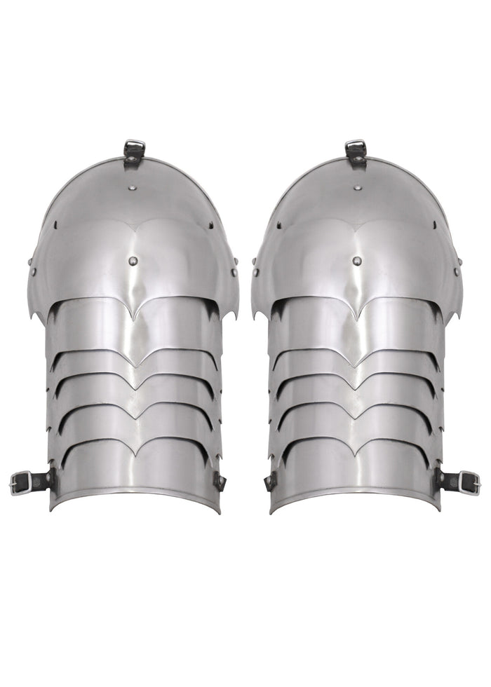 Seven-piece spaulders, 1.6 mm