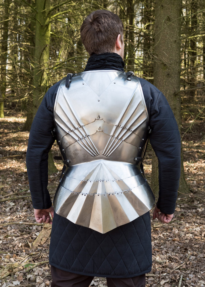 Gothic cuirass with tassets, 1–1.2 mm
