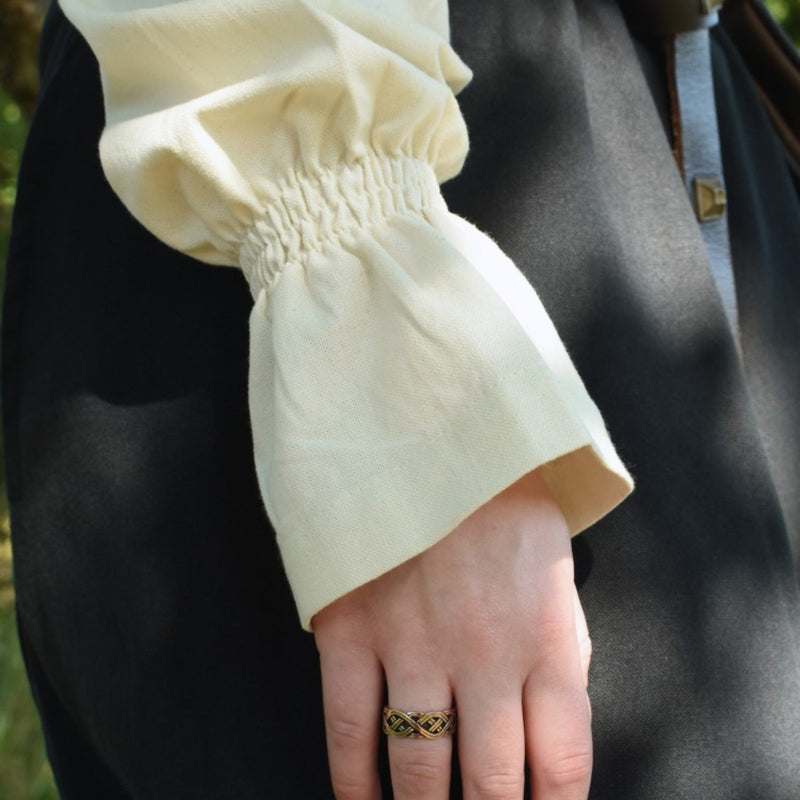 Chemisier Renaissance Elizabeth, crème