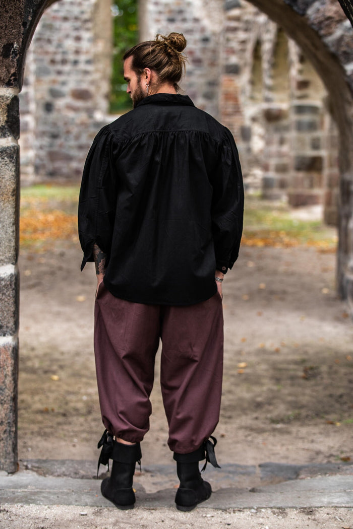 Venetians Charles, Renaissance Three-Quarter Trousers, brown
